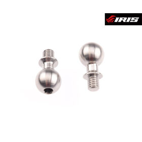 Iris 6.5x3.5mm Suspension Ballstud - Titanium (2pcs) /...