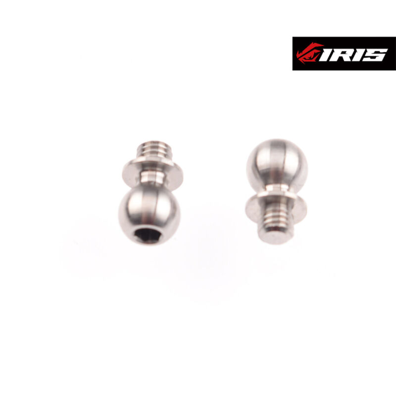 Iris 5x2.5mm Ballstud - Titanium (2pcs) / IRIS-84010