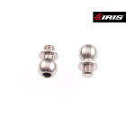Iris 5x2.5mm Ballstud - Titanium (2pcs) / IRIS-84010