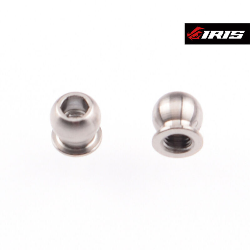 Iris 5mm Ball Connector - Titanium (2pcs) / IRIS-84011