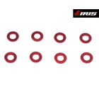 Iris 6x3x0.5mm Washers (8pcs) / IRIS-85002