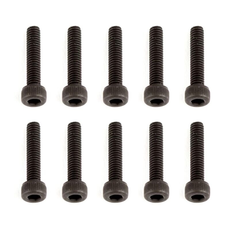 Team Associated Screws, M2.5x12 mm SHCS / AE8691