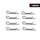 Iris Body Clips (8pcs) / IRIS-70001