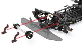 Team Corally SSX-823 Car Kit Chassis kit only, no electronics, no motor, no body, no tires / C-00133