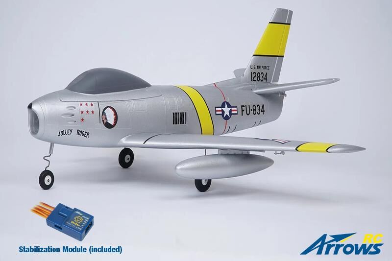 Arrows RC F86 64mm PNP incl. Vector Flugstabilisierungssystem / AS-AH024PV