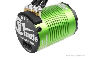 Castle Creations Sidewinder SW4, 12.6V, 2A BEC, WP Sensorless ESC W/1406-7700 Sensored motor / CC-010-0164-04