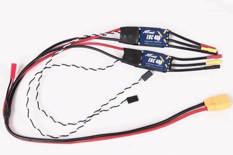 ARROWS RC BL-Twin-ESC 40A with XT60 connector / AS-AH013P-041