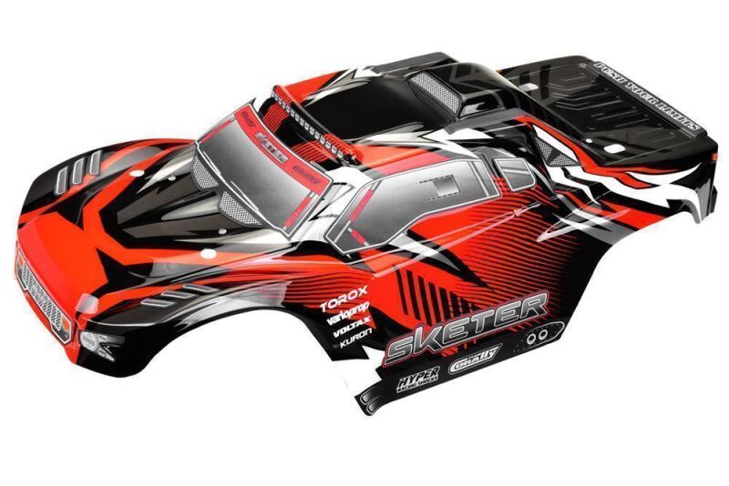 Team Corally Ersatzteil Polycarbonate Body MT Sketer XP 4S ? RTR  Painted Cut 1 pc / C-00180-623