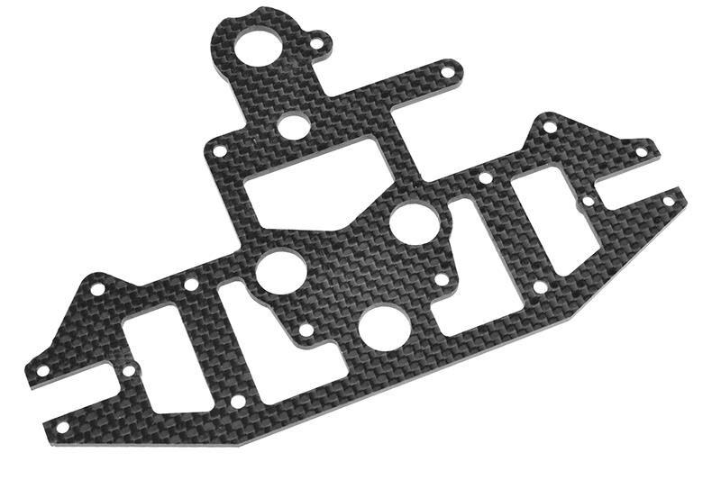 Team Corally Ersatzteil Suspension Plate SSX-823 Front Lower 3K Carbon 1 pc / C-00130-217