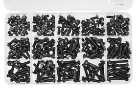 Team Corally Screw Set M4 Hex Button Head DIN 7380 Steel...