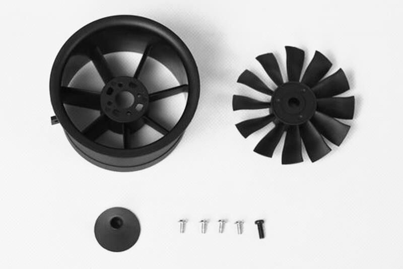 Arrows RC Ersatzteil 64mm Ducted Fan(12-blade) MIG-29 Twin 64mm EDF 906mm / AS-AH013P-044