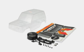 Carisma RC Ersatzteil MSA-1E 2.0 Mit. Pajero Clear Body...