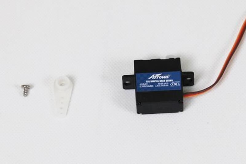Arrows RC Ersatzteil 17g digital gear servo positive Husky 1800mm / AS-AH011P-080