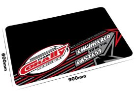 Team Corally Pit Mat Medium 900x600mm 3mm thick / C-90278