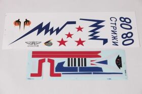 Arrows RC Ersatzteil Decal set MIG-29 Twin 64mm EDF 906mm...
