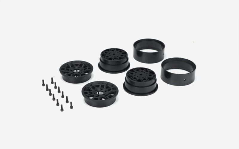 Carisma RC Ersatzteil SCA-1E Toyota Tacoma TRD Pro Beadlock Wheels Only (Pr) / CA-16397