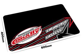 Team Corally Pit Mat Small 600x400mm 2mm thick / C-90277