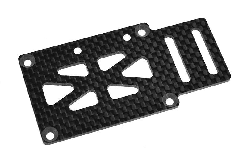 Team Corally Ersatzteil ESC Plate SSX-823 3K Carbon 1 pc / C-00130-223