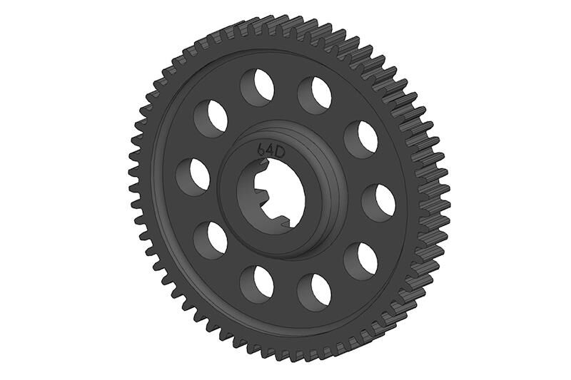 Team Corally Ersatzteil Composite Main Gear 32DP 64T 1 pc / C-00130-080