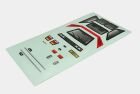 Carisma RC Ersatzteil MSA-1E 2.0 Subaru Brat Decal Sheet Set / CA-16375