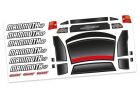 Team Corally Ersatzteil Body Decal Sheet  MAMMOTH SP/XP 1 pc / C-00254-200-1