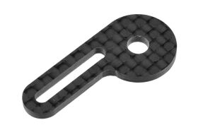 Team Corally Ersatzteil Belt Guide 3K Carbon 1 pc /...