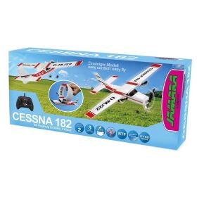 JAMARA Flugmodell Cessna 182 Flugzeug 2,4GHz Gyro 2CH  /...