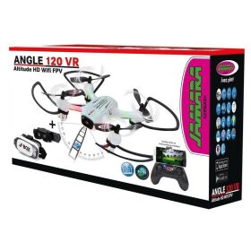 JAMARA Angle 120 VR Wide Angle Drone Altitude HD FPV Wifi...