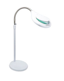 LIGHTCRAFT Lupenlampe Ø125 mm mit Bodenstativ /...