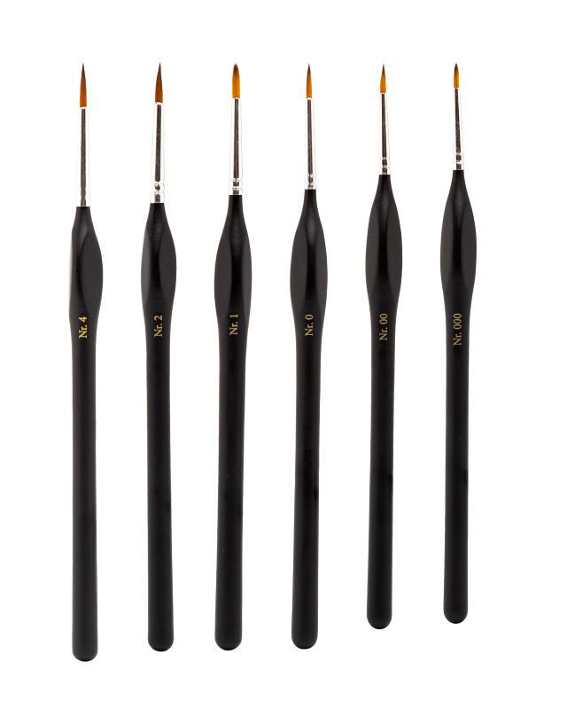 Krick Pinselset mit ergonomischen Griffen / 492463
