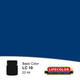 Lifecolor Matt Dunkelblau 22 ml Acryl Farbe / LC10