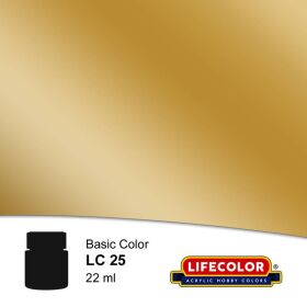 Lifecolor Matt Gold 22 ml Acryl Farbe / LC25