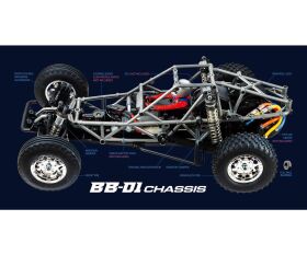 TAMIYA 1:10 RC Bausatz BBX 2WD Buggy BB-01 / 300058719