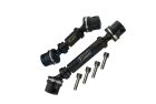 GPM TRAXXAS TRX-4M MEDIUM CARBON STEEL FRONT+REAR CENTER DRIVESHAFTS black / GPMTRX4M037SBK