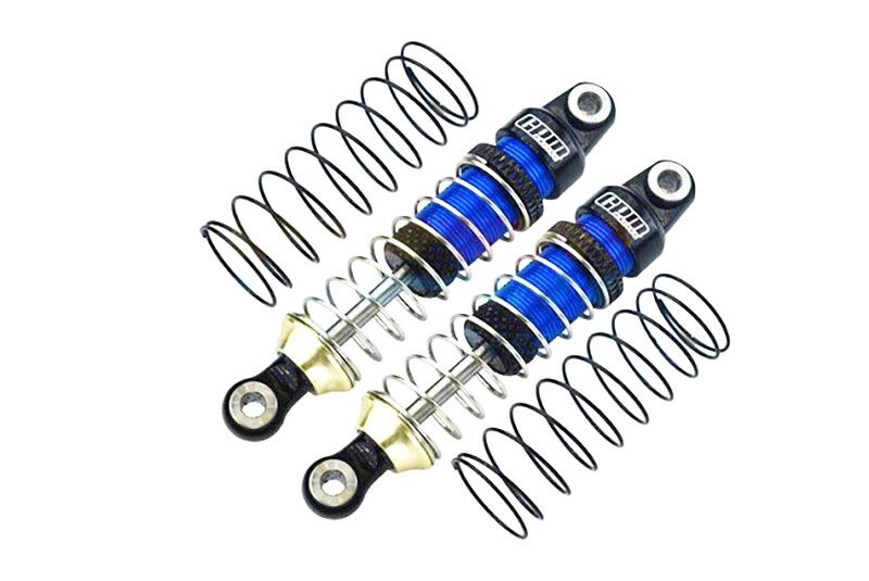 GPM TRAXXAS TRX-4M blue ALUMINUM 6061-T6 FRONT/REAR ADJUSTABLE SPRING DAMPER 52MM / GPMTRX4M052F/RBS