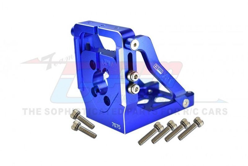 GPM TRAXXAS XRT ALUMINUM 7075-T6 QUICK RELEASE MOTOR BASE blue / GPMXRT038AB