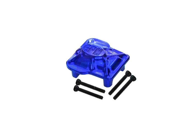 GPM TRX-4M GPM ALUMINUM 7075-T6 FRONT/REAR AXLE COVER blue / GPMTRX4M012AB