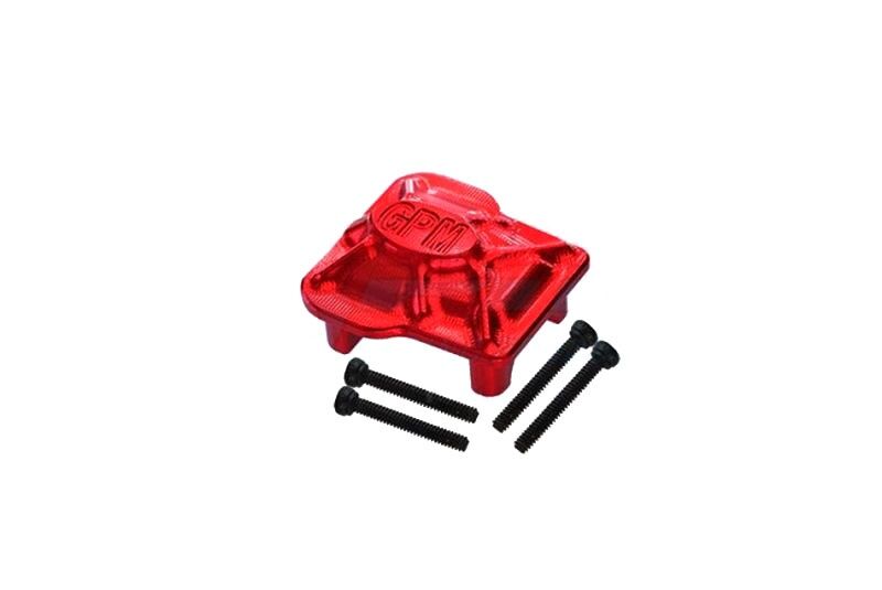 GPM TRX-4M GPM ALUMINUM 7075-T6 FRONT/REAR AXLE COVER red / GPMTRX4M012AR
