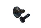 GPM TRX-4M GPM HARDEN STEEL #45 FRONT/REAR BEVEL GEAR SET 12T/24T black / GPMTRX4M1200SBK