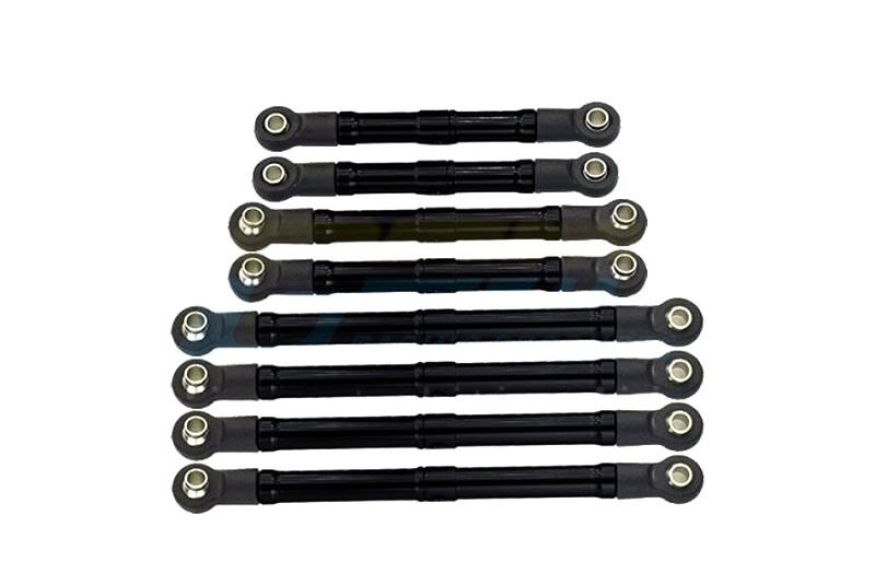 GPM TRX-4M GPM ALUMINIUM 6061-T6 ADJUSTABLE TIE RODS black / GPMTRX4M160BKBEBK