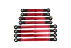 GPM TRX-4M GPM ALUMINIUM 6061-T6 ADJUSTABLE TIE RODS red / GPMTRX4M160RBEBK
