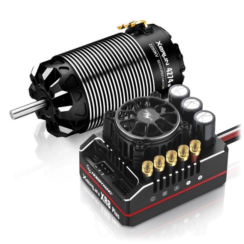 Hobbywing Xerun XR8 Plus G2S Combo mit 4274 2250kV Motor Truck Monster / HW38020504