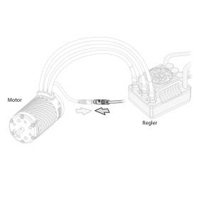 Hobbywing Motor Sensor Kabel Konverter JST Port-ESC / HW30810007