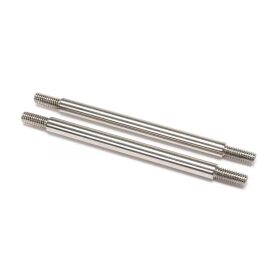 Axial Anlenkung Stahl Stainless M4 x 5mm x 77.4mm (Paar):...