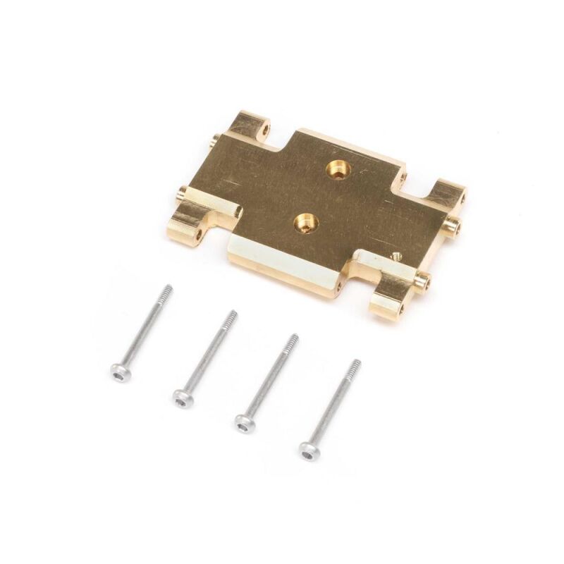 AXIAL Ersatzteil Chassis Skid Plate, Brass 19.5g AX24 / AXI301002