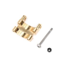 Axial Anlenkung Halter hinten oben Messing: SCX24 /...