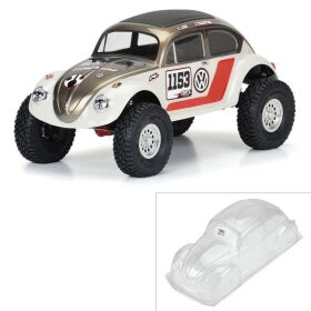 Pro-Line SCX10 1/10 Volkswagen Beetle Clear Body 12.3" Wheelbase Crawlers / PRO359500