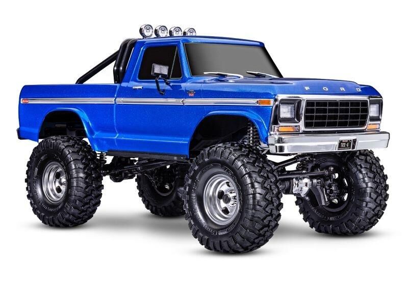 TRAXXAS TRX-4 79er Ford F150 High-Trail 1/10 Crawler RTR blau / TRX92046-4BLUE
