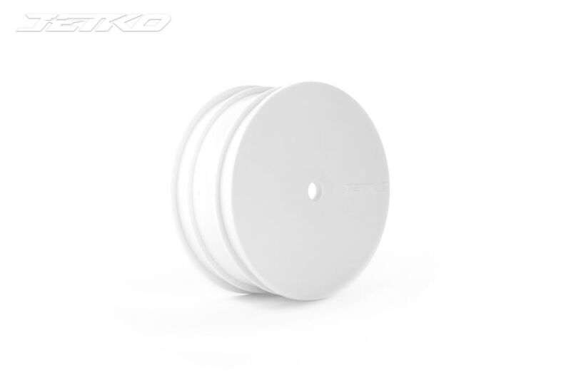 Jetko 1:10 Buggy 2WD Weiße Vorderradfelgen (2) / JK6115WH