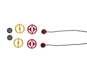 Carson 1:14 3-Kammer Rückleuchten m.Plat. Uni /...